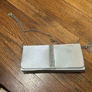 Lulu Townsend silver clutch